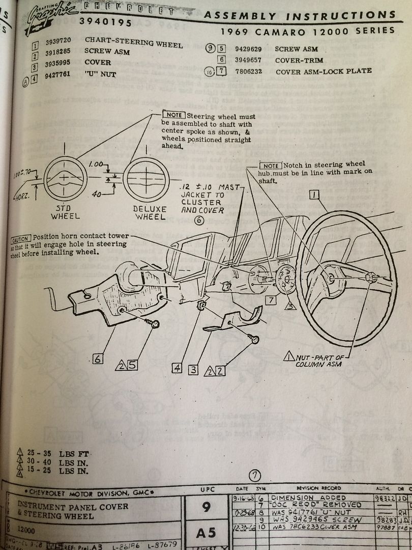 Steering wheel upside down. Really??? Team Camaro Tech